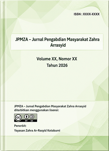 JPMZA – Jurnal Pengabdian Masyarakat Zahra Arrasyid